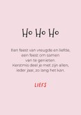 Grappige kerstkaart hond met kerstmuts 3