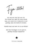 Grappige nieuwjaarskaart - 2027 op rolletjes 3