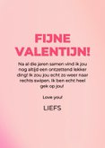  Grappige roze valentijnskaart met foto en naam tinder like 3