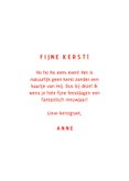 Grappige typografische kerstkaart ho ho ho eens even 3