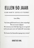 Grappige verjaardagskaart magazine met eigen naam en foto 3