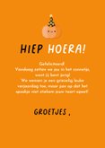 Grappige verjaardagskaart met spookje voor een kind 3