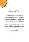 Grappige verjaardagskaart senioren club humor oud 3