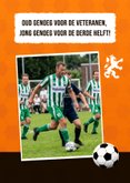 Grappige voetbal verjaardagskaart Nederlands Elftal 2