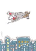 Grappige zakelijke kerstkaart makelaardij 2