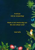 Happy Birthday! Jungle verjaardagskaart  3