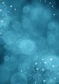 Hippe blauwe kerstkaart cijfers 2026 goud sprankelend Achterkant