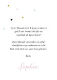 Hippe uitnodiging kinderfeestje voor een meisje 3