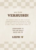 Hippe verhuiskaart blokjes foto in huisje wij zijn verhuisd 3