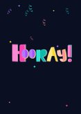 Hippe verjaardagskaart grafisch happy birthday to you 2