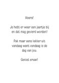 Hippe verjaardagskaart grafisch happy birthday to you 3