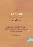 Huwelijksjubileum felicitatie met luchtballon en bijbeltekst 3