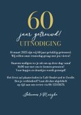 Jubileumfeest 60 jaar getrouwd trouwdag confetti goud 3
