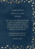 Jubileumkaart 40 jaartallen donkerblauw met terrazzo 3