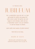 Jubileumkaartje met grote foto en koperfolie 12,5 jubileum 3