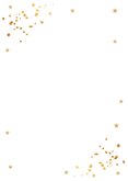 Kerstdiner uitnodiging wit goudlook confetti brush Achterkant