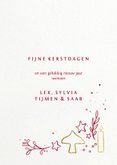 Kerstkaart christelijk illustratie geloof hoop liefde 3