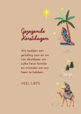  Kerstkaart drie koningen ster en engel 3