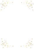 Kerstkaart foto wit goudlook confetti Achterkant