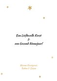 Kerstkaart grappig Oh dear what a year hertje 3