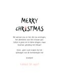 Kerstkaart humor kerstlampjes let's skip this sh*t 3