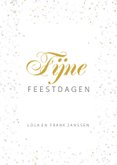Kerstkaart met geloof, hoop en liefdevolle foto 3