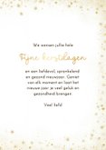 Kerstkaart met grote eigen foto kerstdagen sterrenkader  3