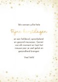 Kerstkaart met grote eigen foto kerstdagen sterrenkader  3