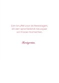 Kerstkaart met pinguïn en eigen foto – lieve winterkaart met 3