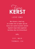 Kerstkaart stijlvol illustratie kerstballen winter kus kerst 3