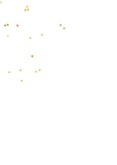 Kerstkaart stijlvol kerstknuffel goud hartjesconfetti Achterkant