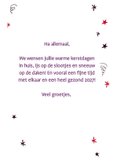 Kerstkaart warme kerstgroet GHZ 3