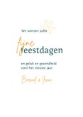 Kerstkaartje met roodborstje in de sneeuw 3