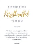 Kerstknuffel kerstbal kaart voor sterkte tijdens kerst 3