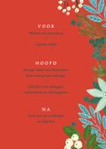  Kerstmenu botanisch bloemen poinsettia 3