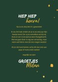 Kinderfeestje leopard goudlook met foto en spetters 3