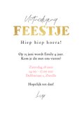 Kinderfeestje meisje ballonnen 4 jaar sterren goud foto 3
