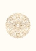 Klassieke Diwali kaart mandala goudlook foto 'Happy Diwali' 2