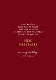 Klassieke kerstkaart met foto en gouden krans 3