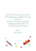 Leuke sinterklaaskaart met liefs van Sint en Piet 3