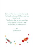 Leuke sinterklaaskaart met liefs van Sint en Piet 3