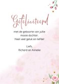 Lief felicitatiekaartje met goudaccenten 3