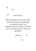 Liefde kaart - Een lief berichtje 3