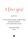 Liefdekaart - Ik lief jou 3