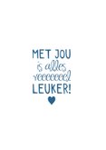 Liefdekaart met jou is alles 2