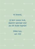 Liefdekaart met jou is alles 3
