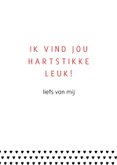 Liefdeskaart lots of love 3
