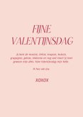 Lieve valentijnskaart met opsomming van complimenten 3