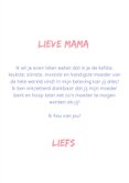 Lila moederdag kaart 'mijn mama kan alles' 3