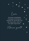 Love came down Christelijke kerstkaart met kribbe 3